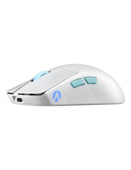 Raton inalambrico gaming asus rog harpe ace aim lab edition blanco Raton inalambrico gaming asus rog harpe ace aim lab edition blanco