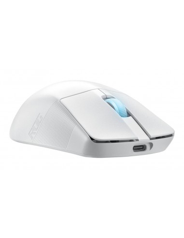 Raton inalambrico gaming asus rog harpe ace aim lab edition blanco