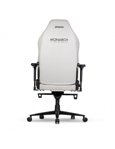 Silla gaming phoenix monarch remaster tela gris y negro talla xl