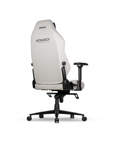 Silla gaming phoenix monarch remaster tela gris y negro talla xl