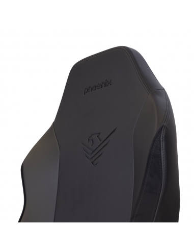 Silla gaming phoenix monarch remaster cuero napa negra talla r