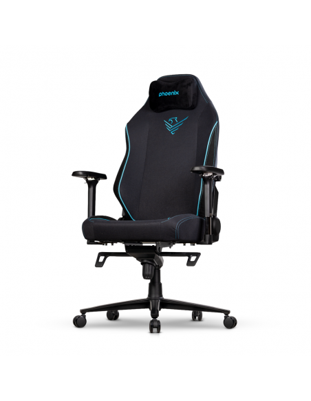 Silla gaming phoenix monarch remaster tela gris oscuro talla r