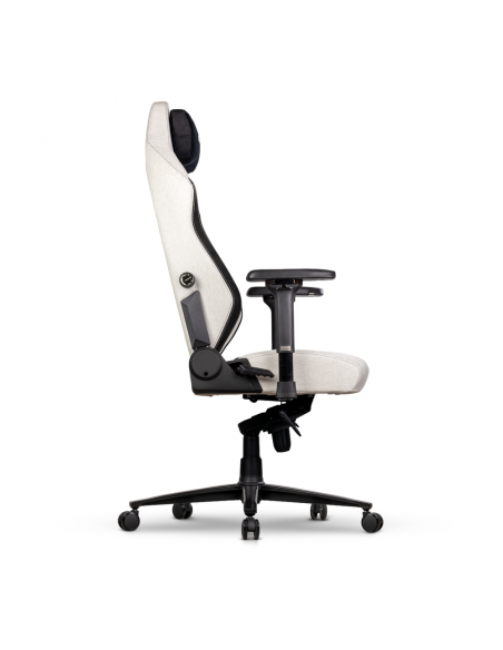 Silla gaming phoenix monarch remaster tela gris y negro talla r