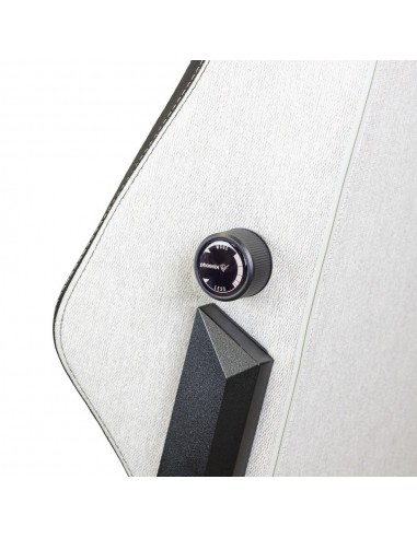 Silla gaming phoenix monarch remaster tela gris y negro talla r