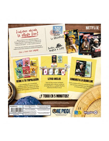 Juego de mesa 5 minute one piece Juego de mesa 5 minute one piece