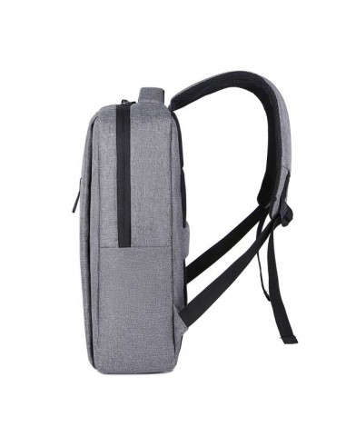 Mochila nilox nxbk035 para portatil 15.6 pulgadas gris
