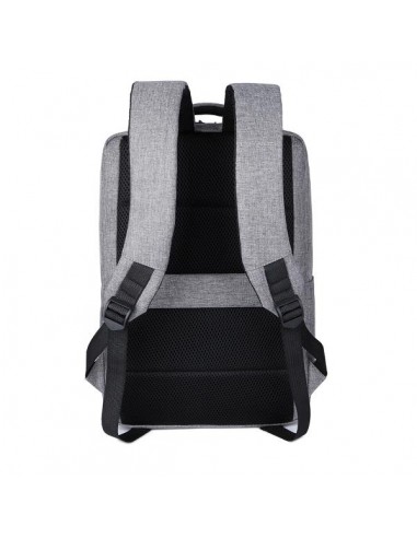 Mochila nilox nxbk035 para portatil 15.6 pulgadas gris