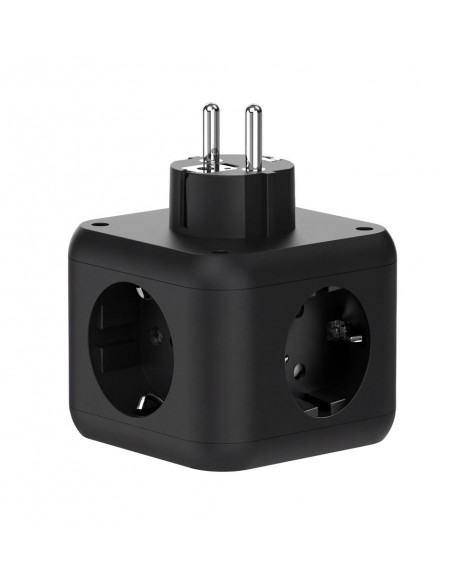 Cargador de pared mars gaming md - cube20 20w 3x schuko 2x usb tipo c 2x usb tipo a negro Cargador de pared mars gaming md - cube20 20w 3x schuko 2x usb tipo c 2x usb tipo a negro