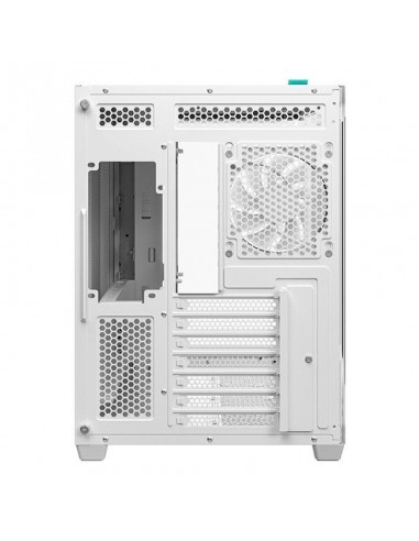 Caja ordenador gaming deepcool cg530u 4f atx argb cristal templado blanca