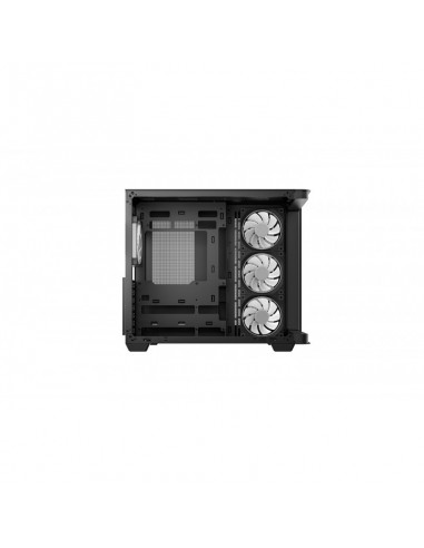 Caja ordenador gaming deepcool cg530u 4f atx argb cristal templado negra