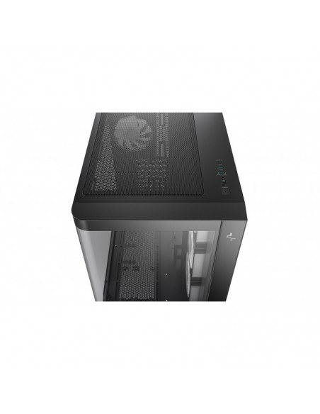 Caja ordenador gaming deepcool cg530u 4f atx argb cristal templado negra Caja ordenador gaming deepcool cg530u 4f atx argb cristal templado negra