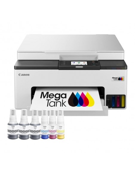 Multifunción inyección canon maxify gx1051 red - wifi - duplex impresión - depósitos tinta - 3 botellas negro