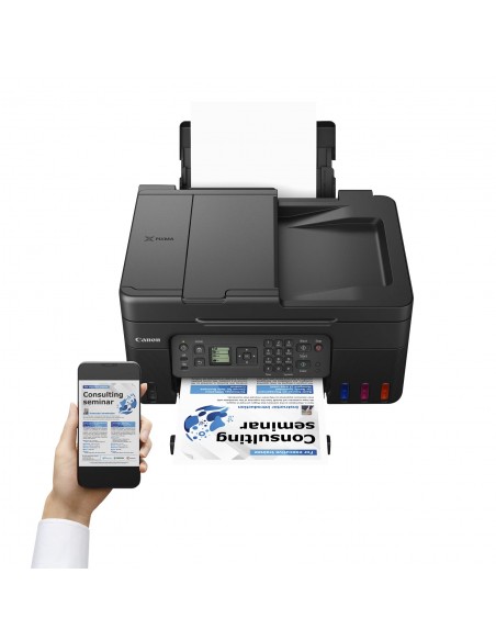 Multifuncion canon pixma g4570 megatank inyeccion color fax - a4 - 11ipm - 4800ppp - usb - wifi - adf Multifuncion canon pixma g4570 megatank inyeccion color fax - a4 - 11ipm - 4800ppp - usb - wifi - adf
