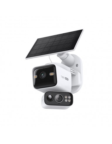 Kit de seguridad tp - link tapo c645d kit camara de seguridad dual + panel solar