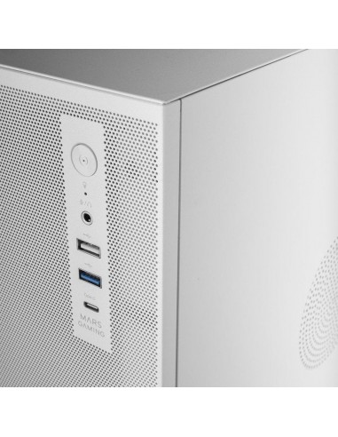 Caja ordenador mars gaming mc - meshprow matx blanca