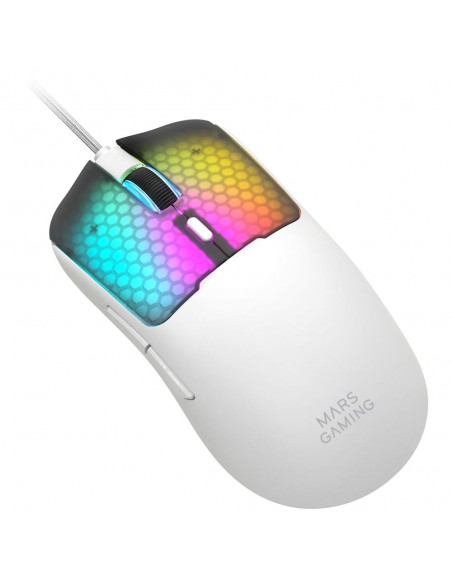 Raton mars gaming mm - viperw rgb blanco Raton mars gaming mm - viperw rgb blanco