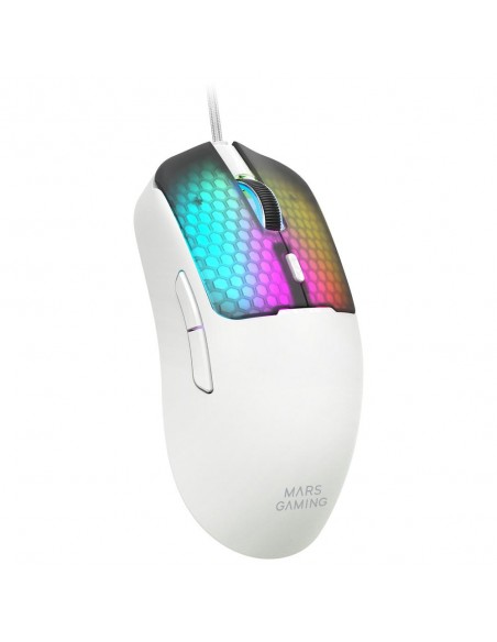 Raton mars gaming mm - viperw rgb blanco Raton mars gaming mm - viperw rgb blanco