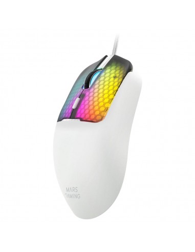Raton mars gaming mm - viperw rgb blanco