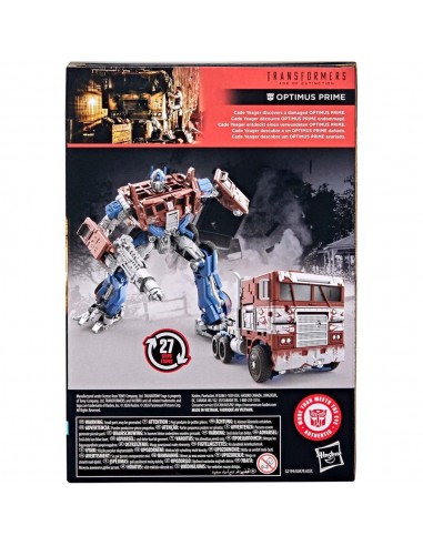 Figura hasbro transformers studio series optimus prime