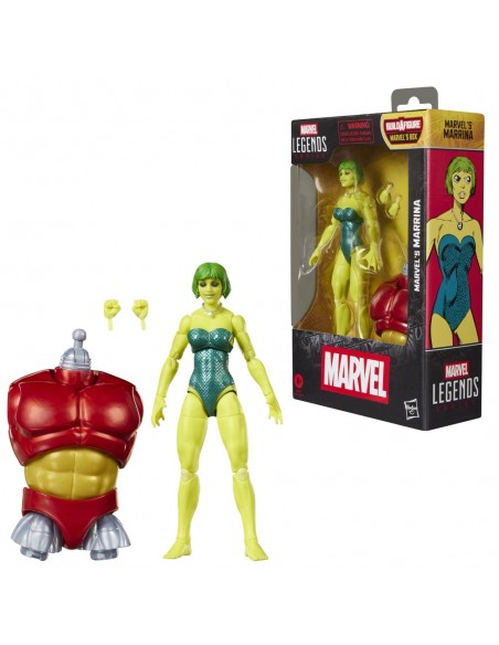 Figura hasbro marvel legends series marvel's marrina