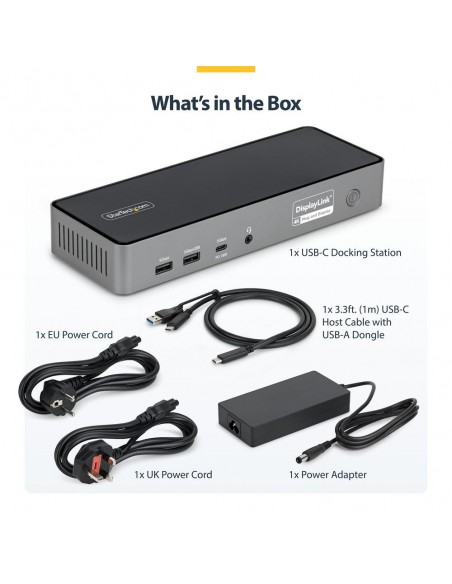 Docking station startech 14 en 1