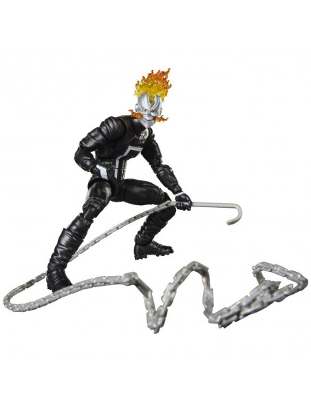 Figura hasbro marvel legends series build a figure marvel's box ghost rider (robbie reyes) Figura hasbro marvel legends series build a figure marvel's box ghost rider (robbie reyes)