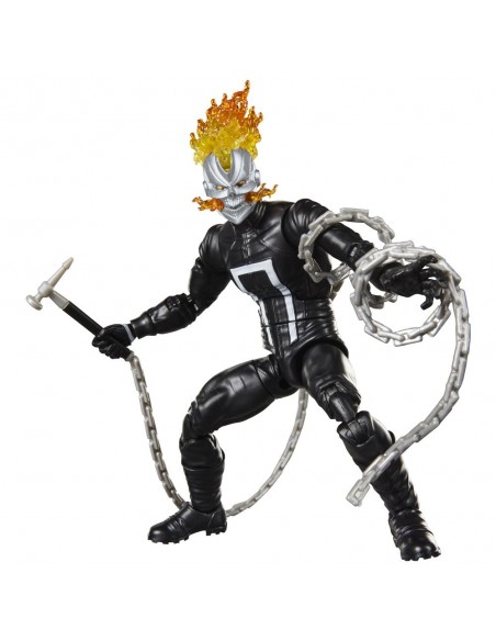 Figura hasbro marvel legends series build a figure marvel's box ghost rider (robbie reyes) Figura hasbro marvel legends series build a figure marvel's box ghost rider (robbie reyes)