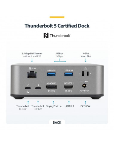 Docking station startech 13 en 1