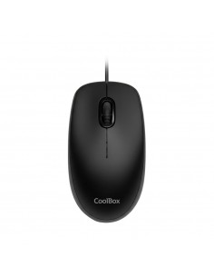Mouse raton coolbox usb 01 1600 dpi negro
