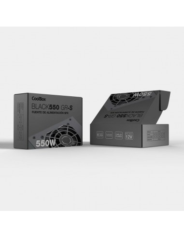 Fuente de alimentacion coolbox sfx basic black 550w 550gr - s
