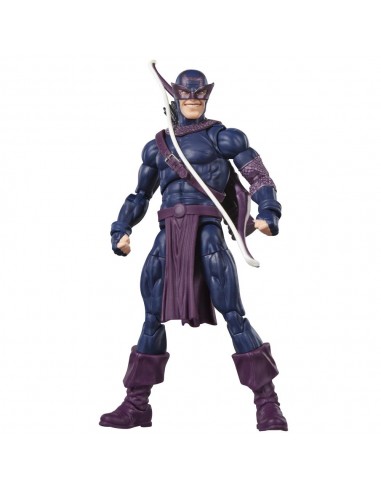 Figura hasbro marvel legends series build a figure marvel's box dark avengers hawkeye