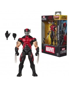 Figura hasbro marvel legends series build a figure marvel's box ultimate wolverine