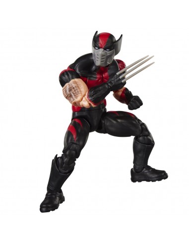 Figura hasbro marvel legends series build a figure marvel's box ultimate wolverine