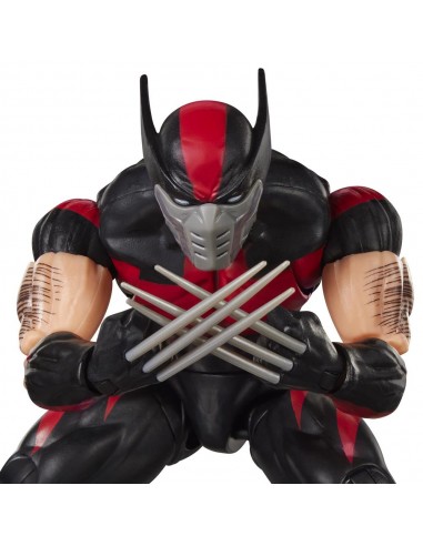 Figura hasbro marvel legends series build a figure marvel's box ultimate wolverine
