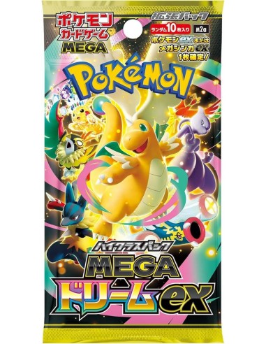 Pokemon tcg mega dream ex caja de 10 sobres japonés
