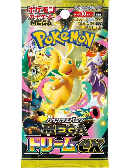Pokemon tcg mega dream ex caja de 10 sobres japonés