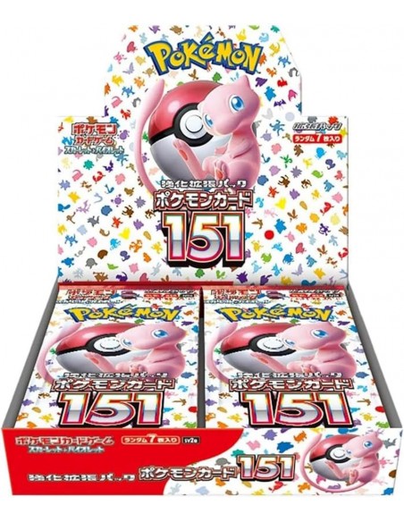 Pokemon tcg pokémon card 151 caja de 20 sobres japonés