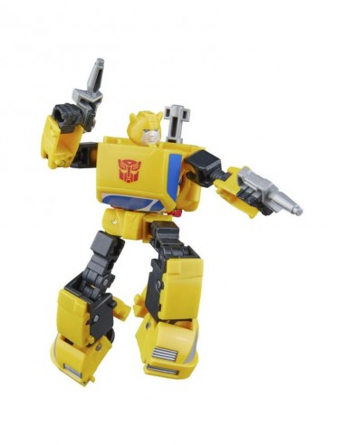 Figura articulada bumblebee clase deluxe transformers devastatión - studio series 10 -5cm hasbro