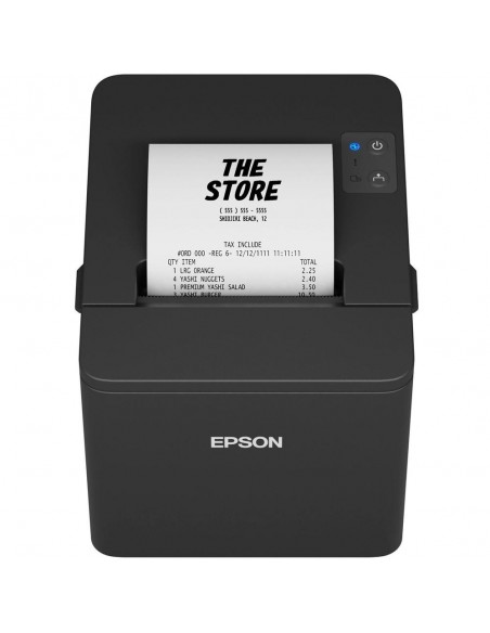 Impresora tickets epson tm - t20iv usb - rs232 negra