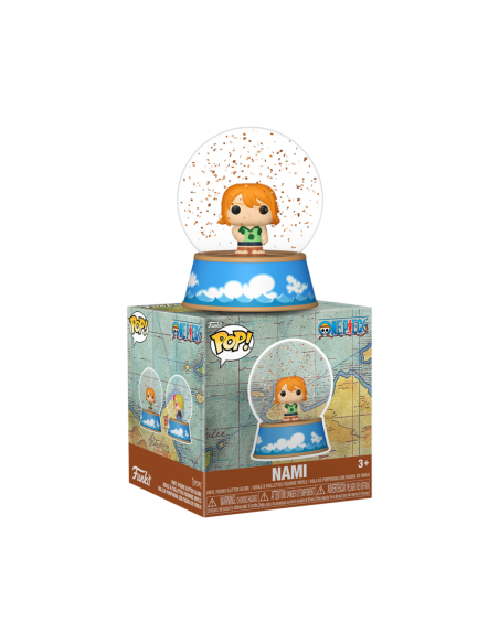 Funko pop assortment mini glitter globes: one piece 12 unidades Funko pop assortment mini glitter globes: one piece 12 unidades