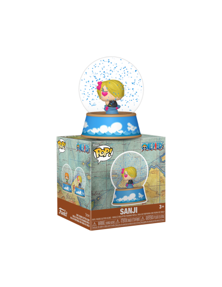 Funko pop assortment mini glitter globes: one piece 12 unidades Funko pop assortment mini glitter globes: one piece 12 unidades