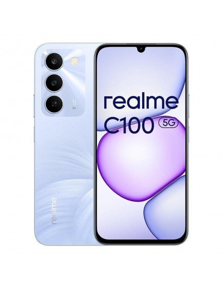 Telefono movil smartphone realme c100 5g - 4g - 256gb - 6.8 pulgadas - purpura