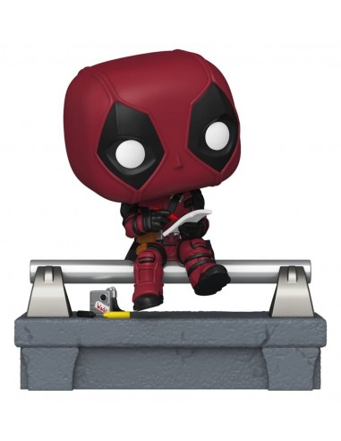 Funko pop deluxe marvel deadpool deadpool on bridge