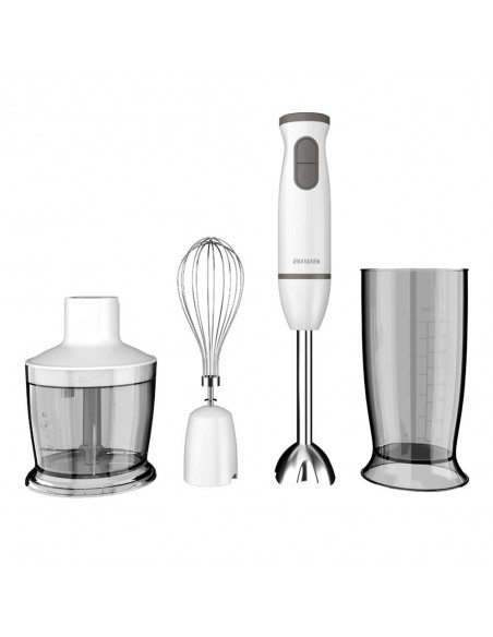 Batidora de mano aiwa kenkiri 800 plus 600w + vaso 500ml