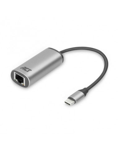 Adaptador act connectivity usb - c a rj45 ethernet 2.5gb