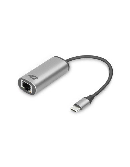 Adaptador act connectivity usb - c a rj45 ethernet 2.5gb