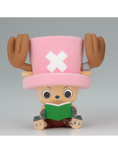 Figura banpresto one piece fluffy puffy chopper vol.1(ver.a) 7cm