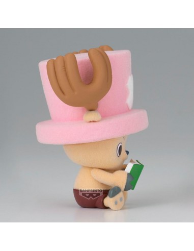 Figura banpresto one piece fluffy puffy chopper vol.1(ver.a) 7cm
