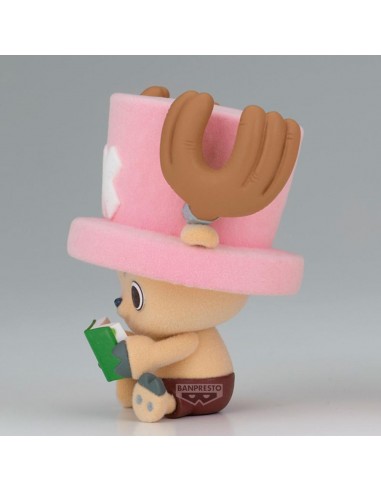 Figura banpresto one piece fluffy puffy chopper vol.1(ver.a) 7cm