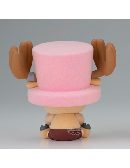 Figura banpresto one piece fluffy puffy chopper vol.1(ver.a) 7cm